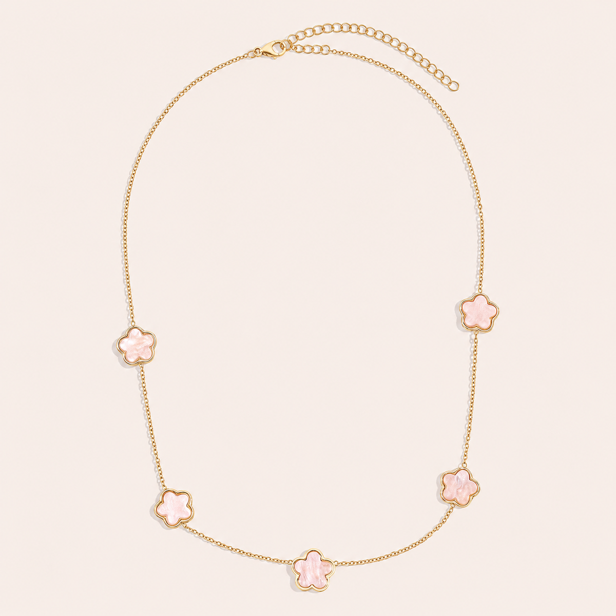 Collier Fleurs Romantique