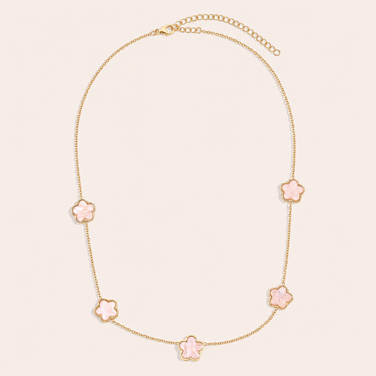 Collier Fleurs Romantique
