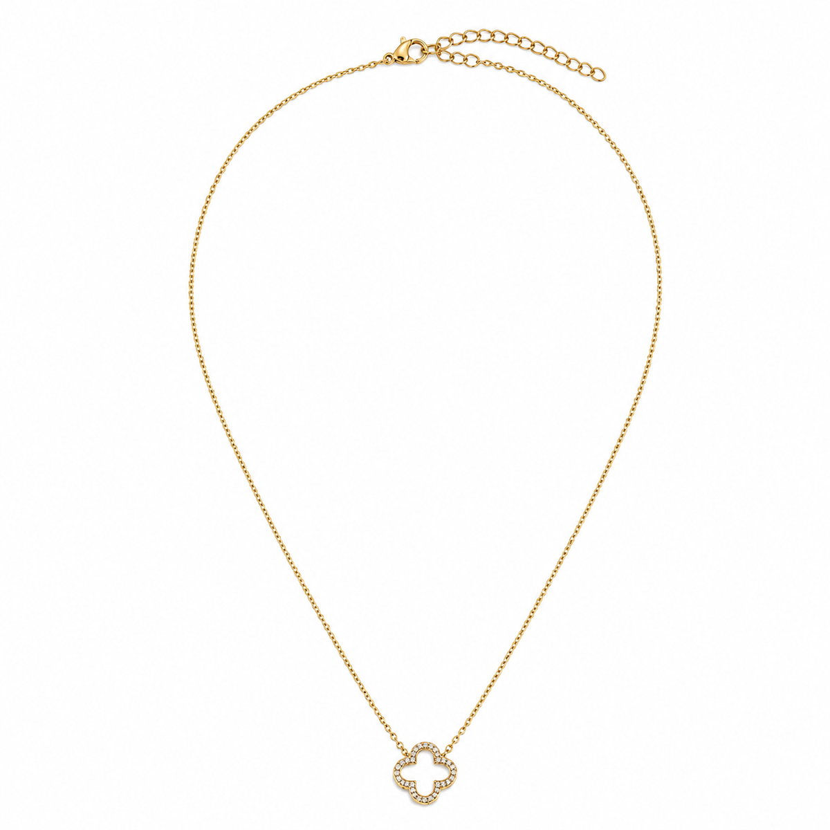 Collier Trèfle 3D