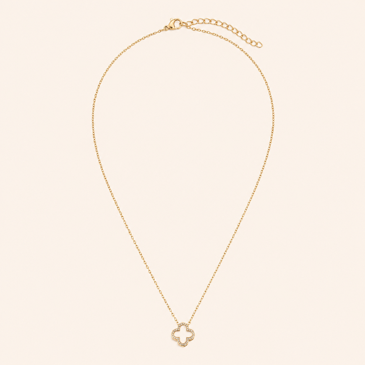 Collier Trèfle 3D