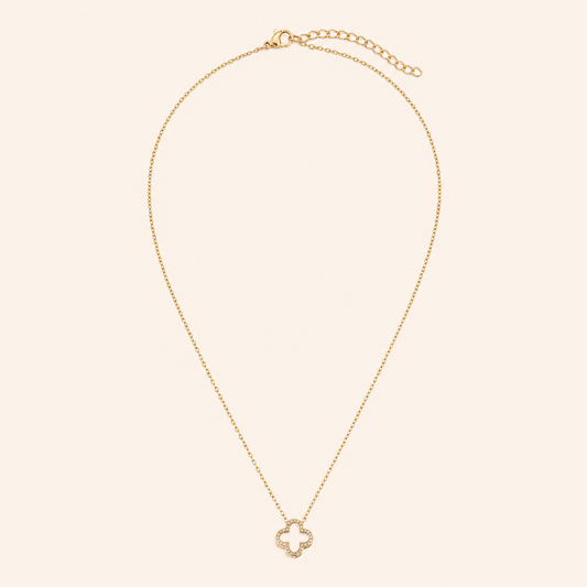 Collier Trèfle 3D