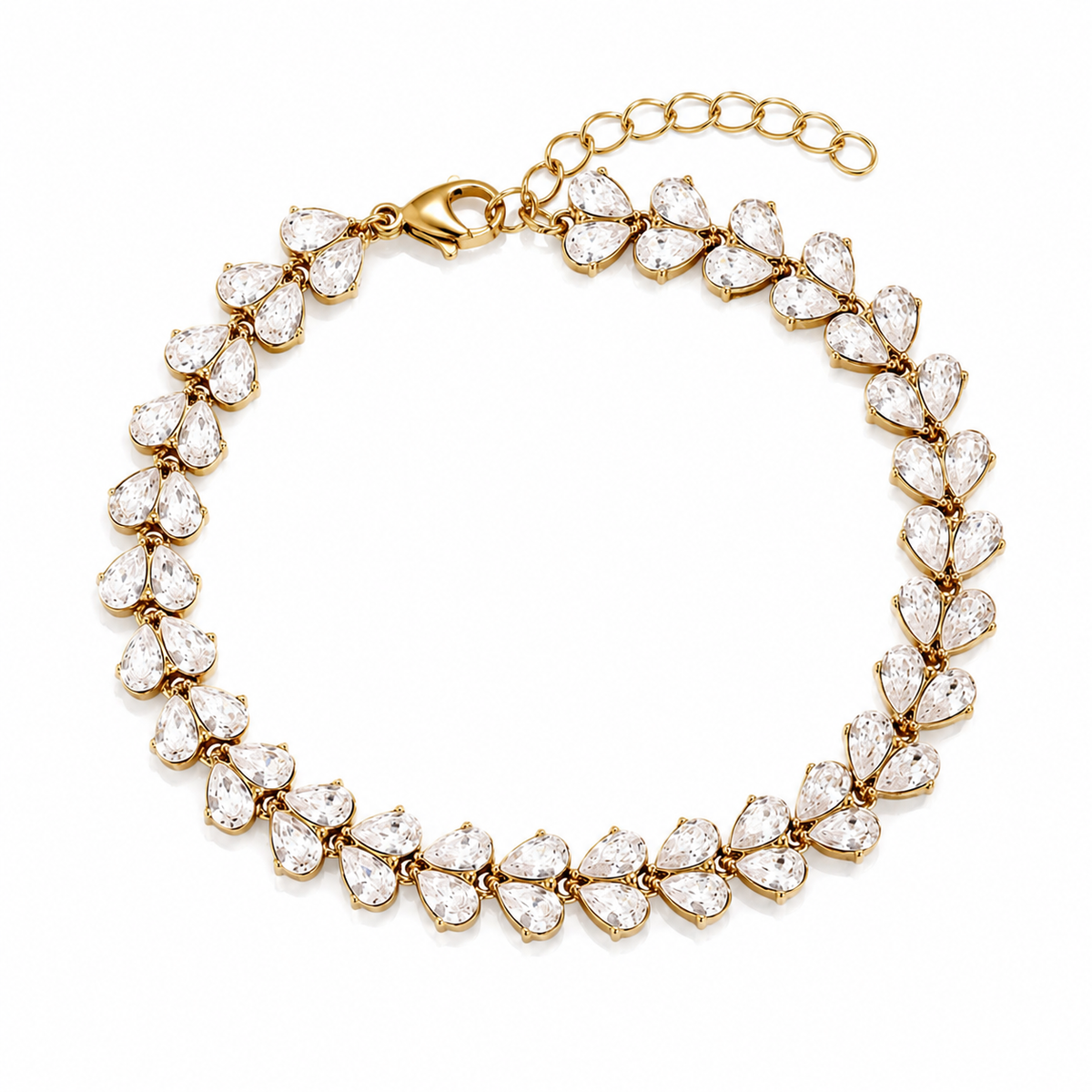 Bracelet Tennis Coeur