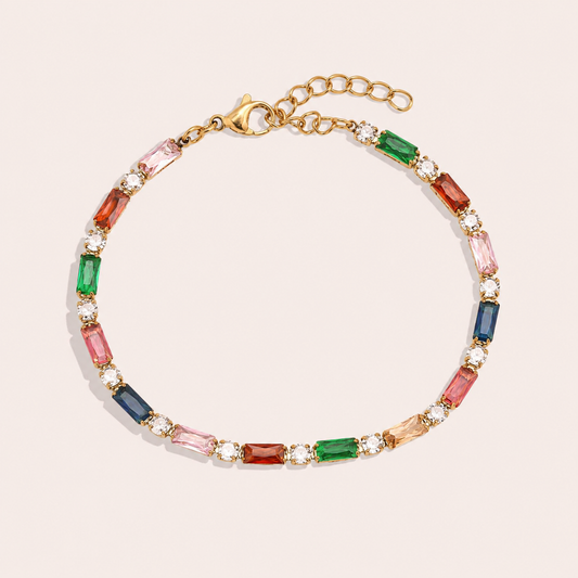 Bracelet Tennis Coloré