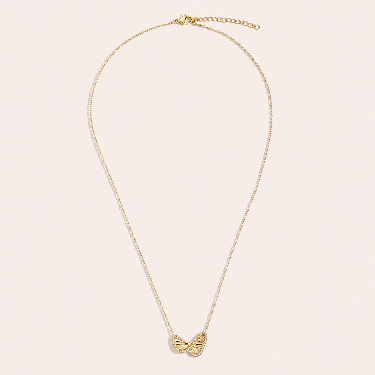Collier Papillon Doré