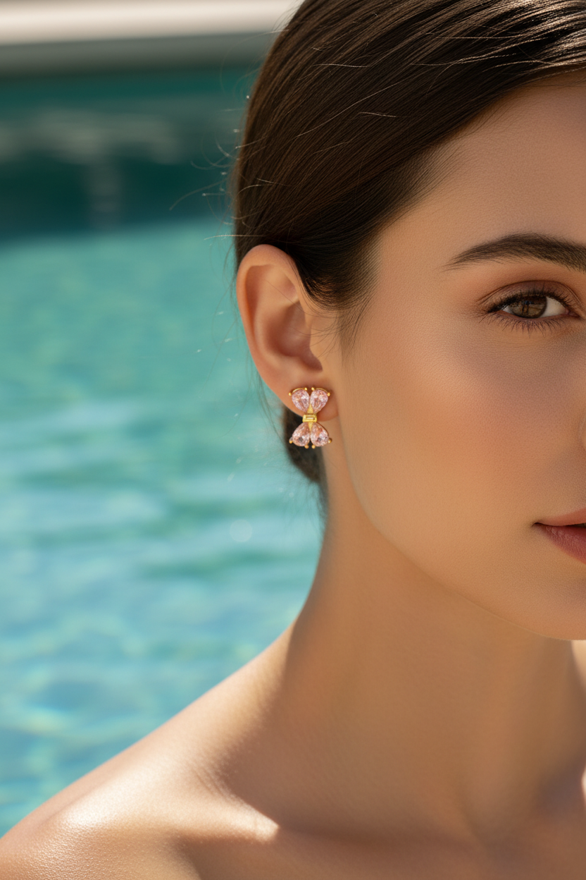 Boucles d'oreilles Papillon Girly - Lifestyle piscine
